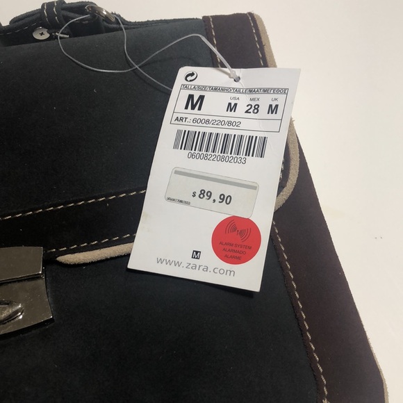 BNWT Zara suede handbag - Picture 2 of 5